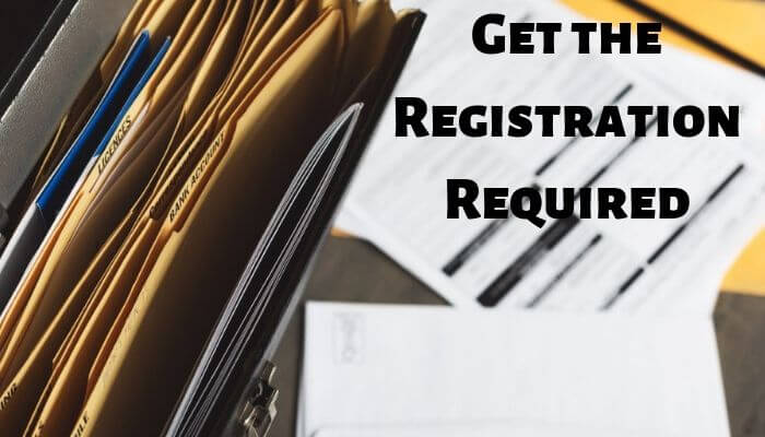 Get the Registration Required