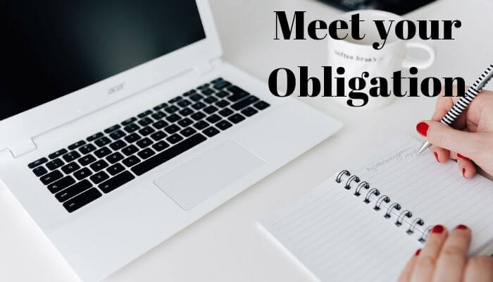 Meet your Obligation