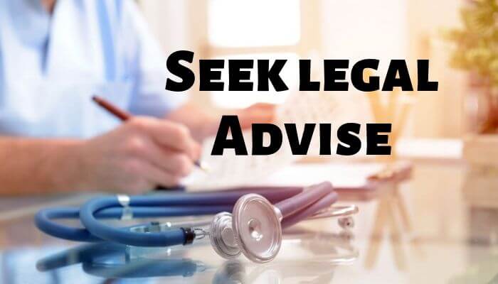 Seek legal Advise