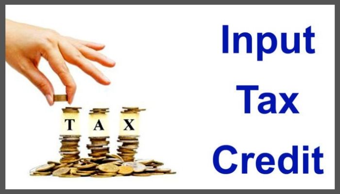 Input tax credit