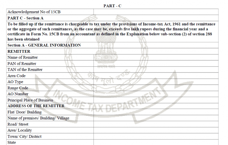 form 15ca and 15cb download form 15ca and 15cb download