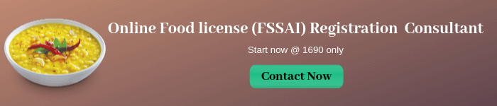 Online Food license (FSSAI) Registration Consultant 