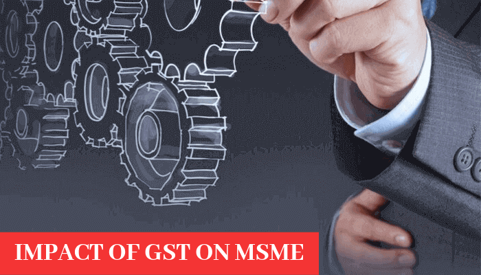 literature review on impact of gst on msme