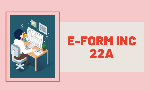 E-form INC-22A