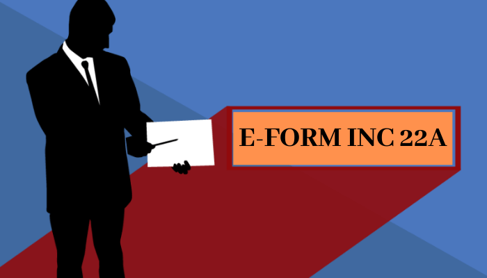 E-form INC 22A