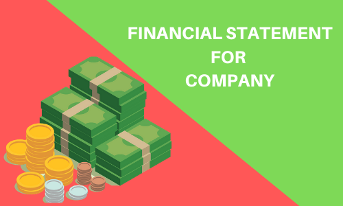 Financial Statement for Company