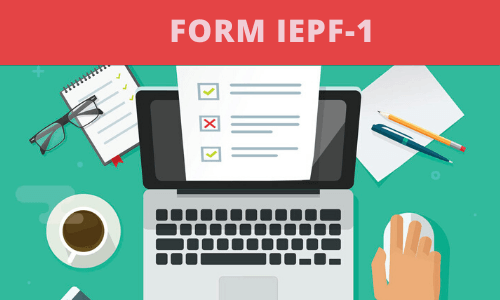 Form IEPF-1