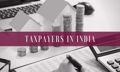 Taxpayers in India.