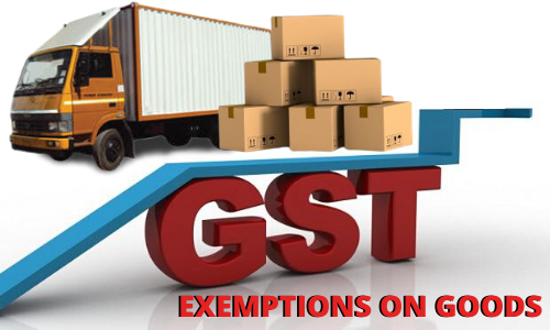 GST Exemptions on Goods