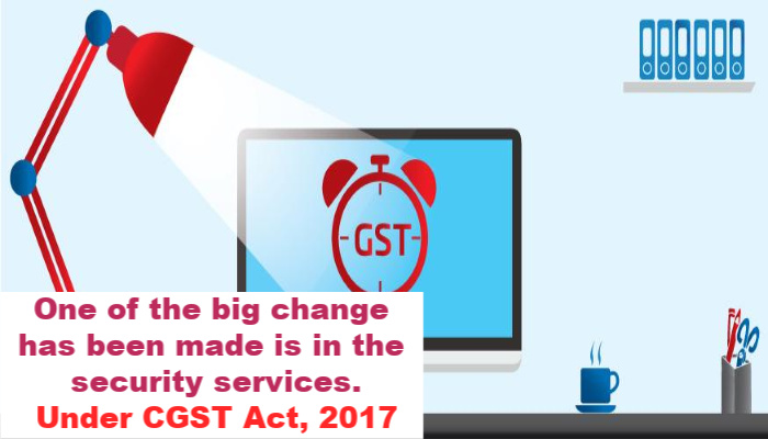 GST On Security Services