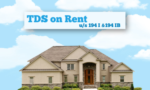 tds on rent under section 194I and 194IB