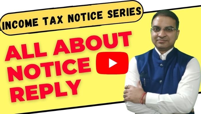 income tax notice reply