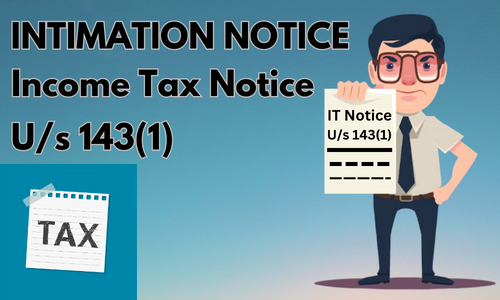 Income Tax Intimation Notice