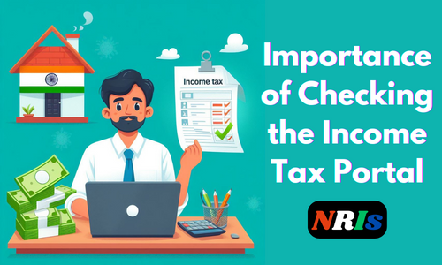 Checking the Income Tax Portal