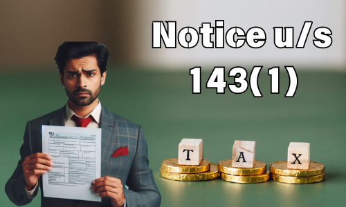 Intimation Under Section 143(1)