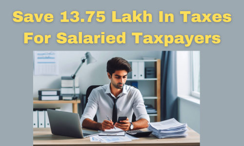 save taxes for salaried taxpayers