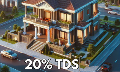 selling property 20% TDS