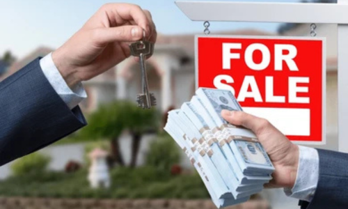 Cash in Property Sale