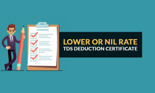 Lower TDS Certificate